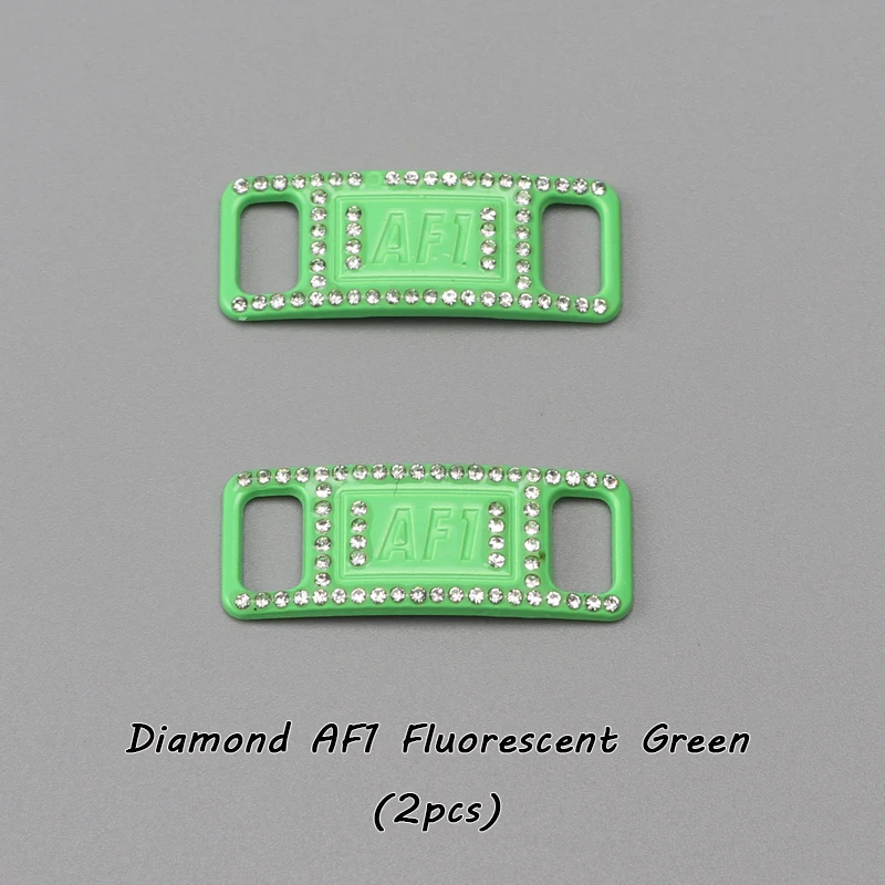 Luxury Rhinestone Shoe Charm Accessories - Metal Buckle and Lock