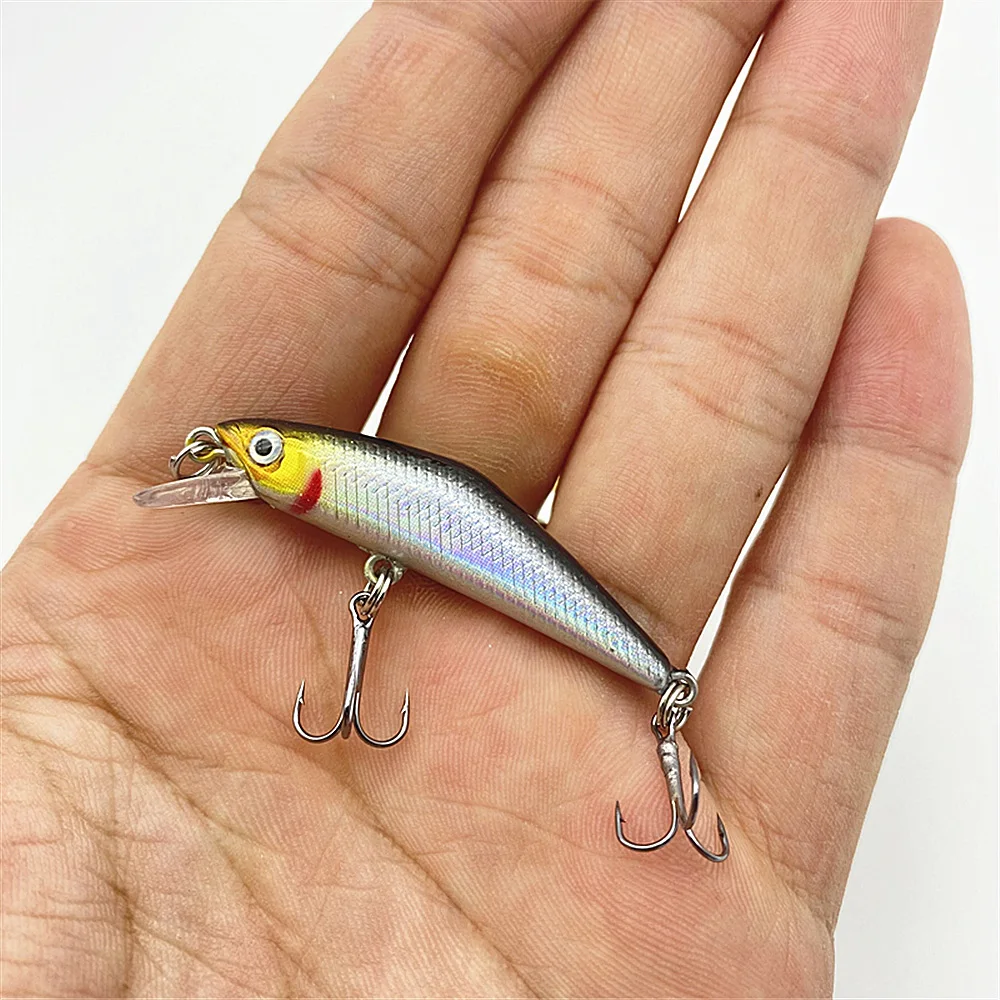 

1PCS Fishing Lures Minnow Sinking Fishing Wobbler Bait68mm Artificial Hard Bait Crankbait Jerk Bait Pesca JigFishing Tackle Lure