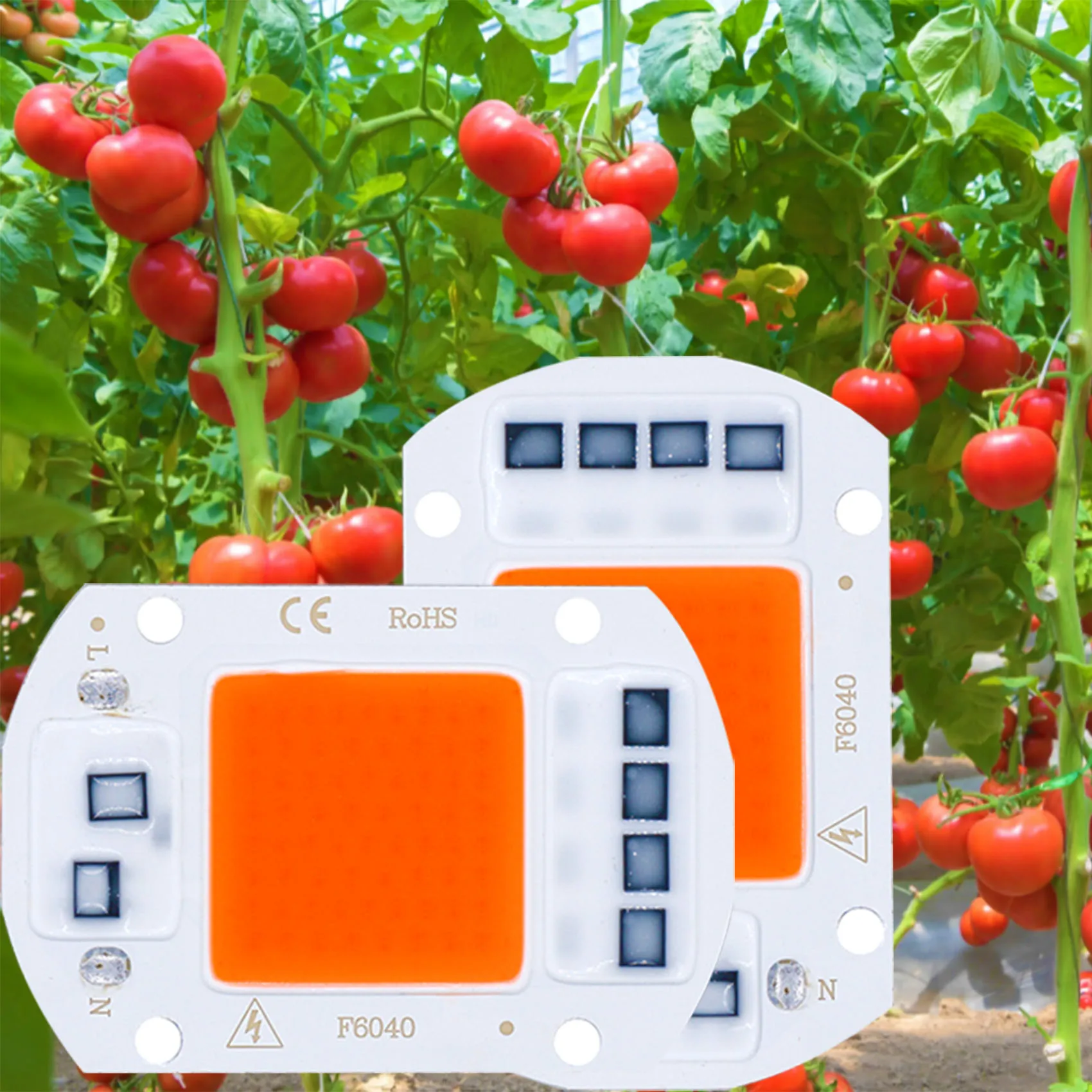 1PCS LED COB Chip Diode Grow light Full Spectrum AC220V 10W 20W 30W 50W LED Beads Lamp Phytolamp for plants grow tent Lighting