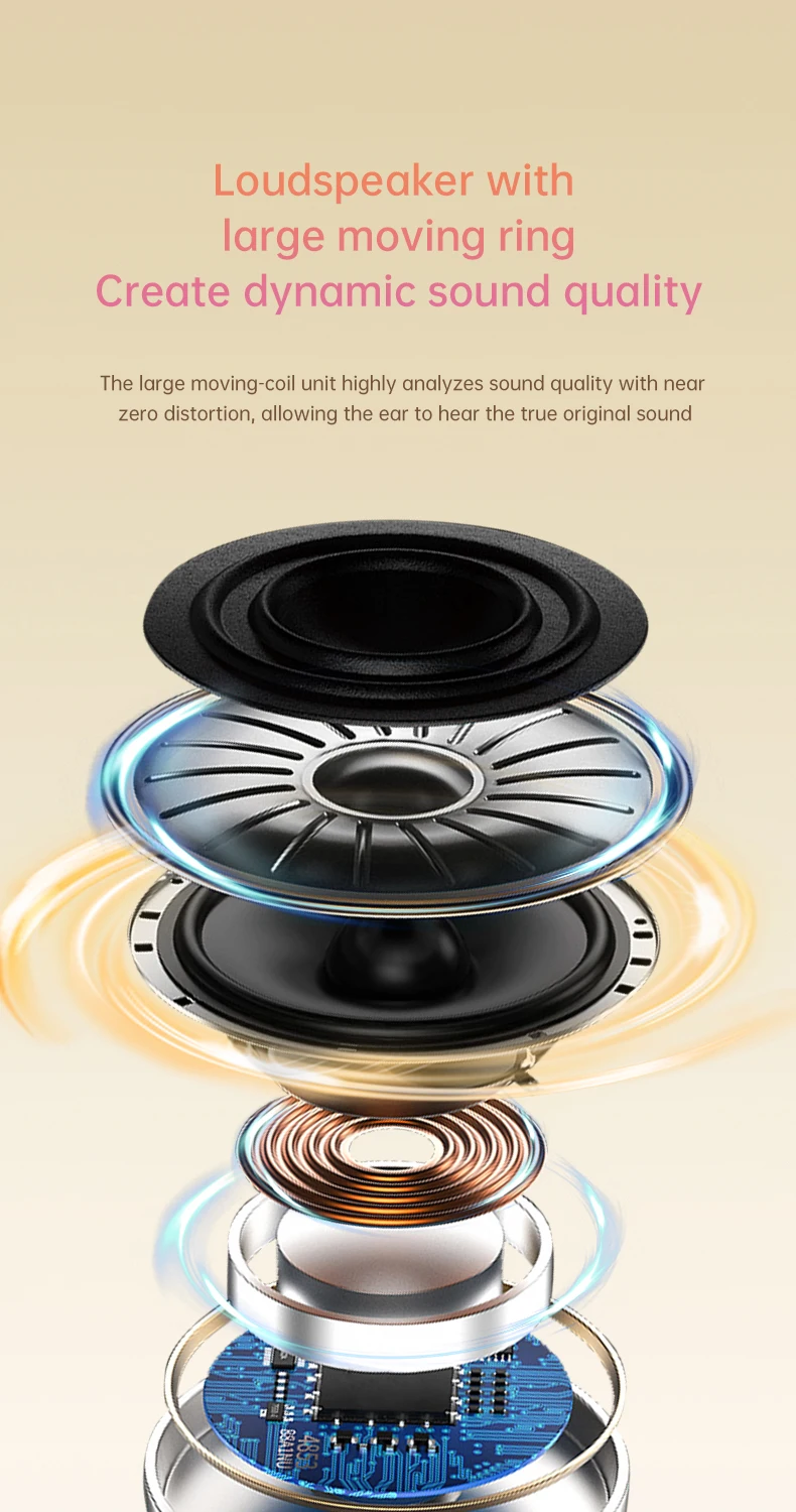 Cuffie wireless bluetooth con custodia di ricarica hifi e micro_voghion.com
