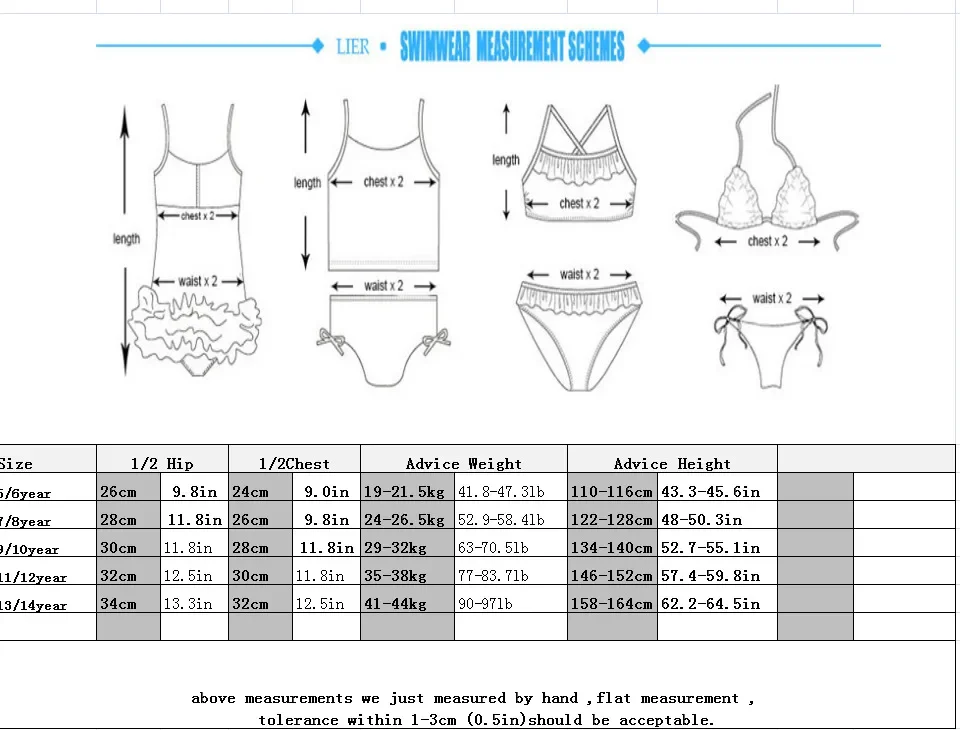 Children Swimwear 5-14 Years Girls Bikinis 2 Pieces Swimsuits Kids Bathing Suits Print Teenager Girl Beach Swim Wear Biquini Set - 6