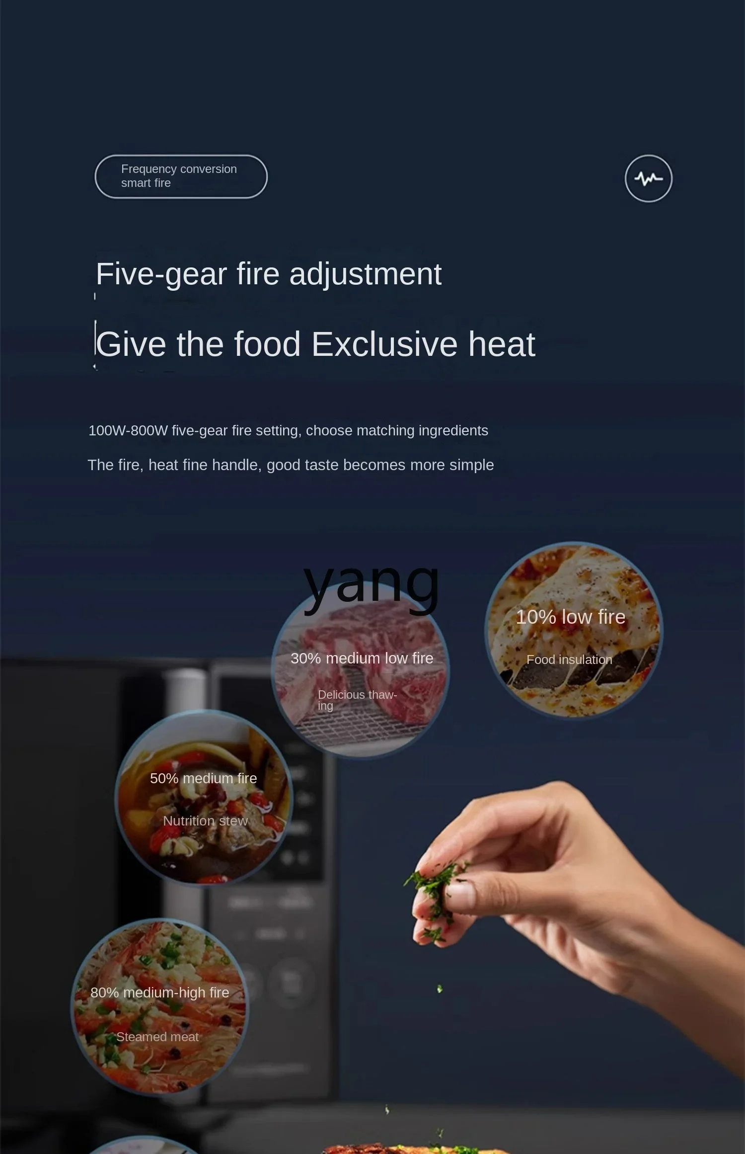 L'm'm Frequency Conversion Microwave Oven Oven All-in-One Household 3