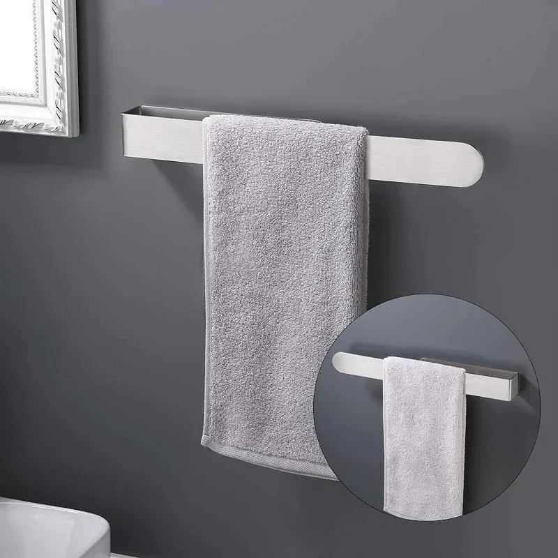 Towel Rack Non-punched TowelRack Bathroom Racks Self-adhesive Bathroom Kitchen Toos Towel Hand Towel Rack Storage Holder 2025