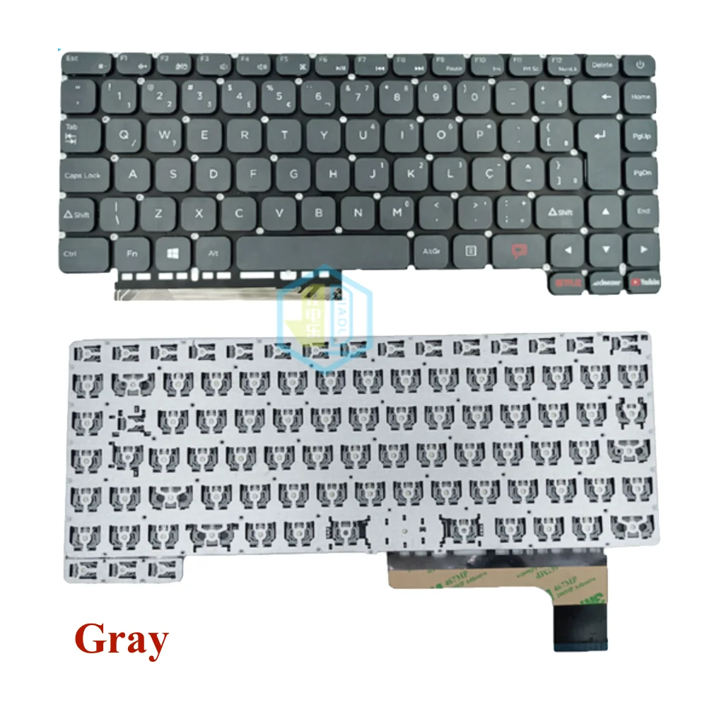 Teclado de Q464c Pt-br Brasil para o Movimento Vermelho C41te K3881 Positivo Q4128c C4128e K4006 9137 Mb308200 Mb3092001 Scdy-3092001 Novo - Imagem 3