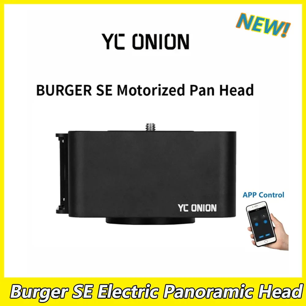 

YC Onion Burger SE Electric Panoramic Head APP Control Time-lapse Video Stabilization Slide for Cameras DSLR