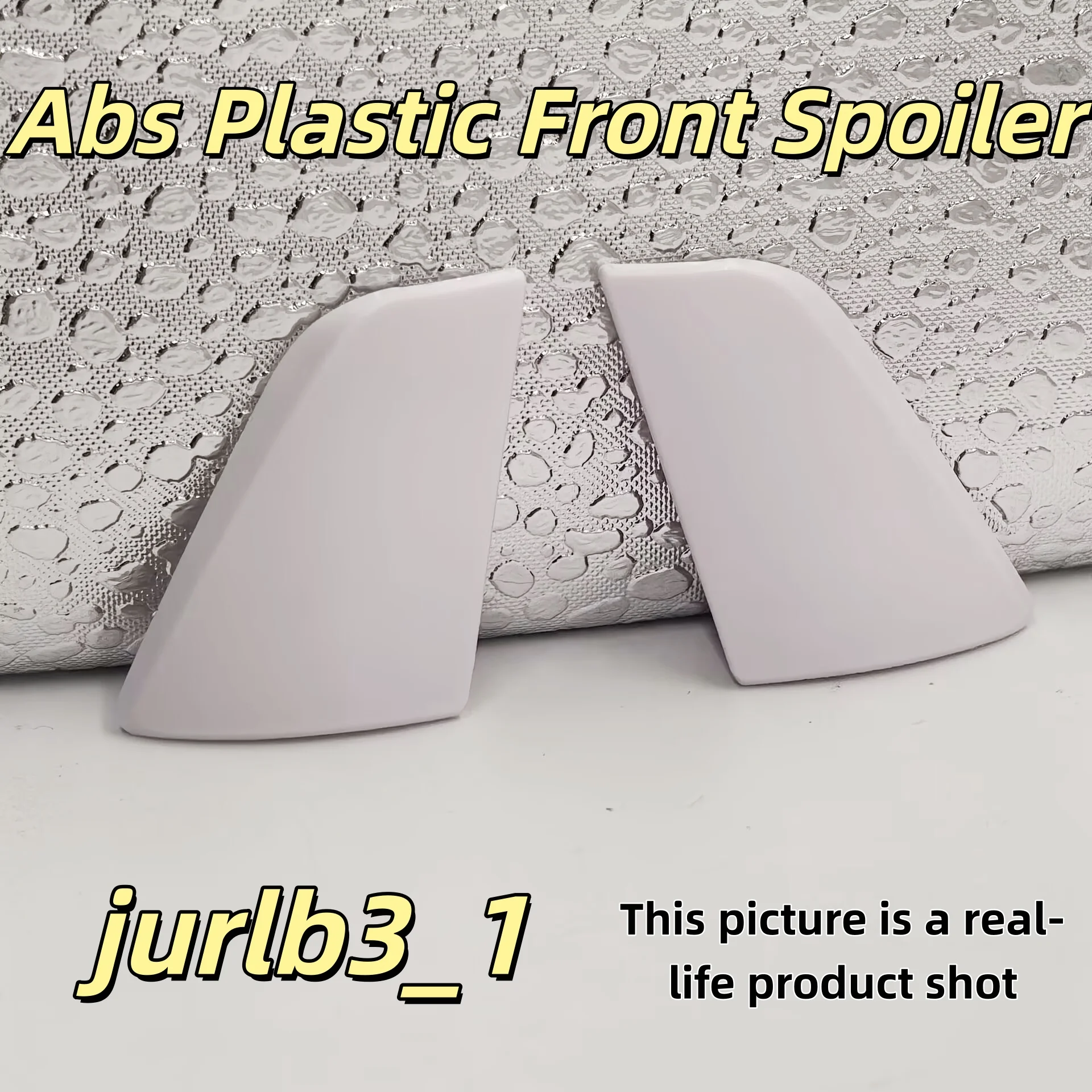 2 Stück Spielzeug-RC-Truck ABS-Kunststoff Frontspoiler und Aufkleber zur Dekoration für 1/14 Tamiya Kipper F16 750 56360 Auto JUWUBA Spielzeug DIY