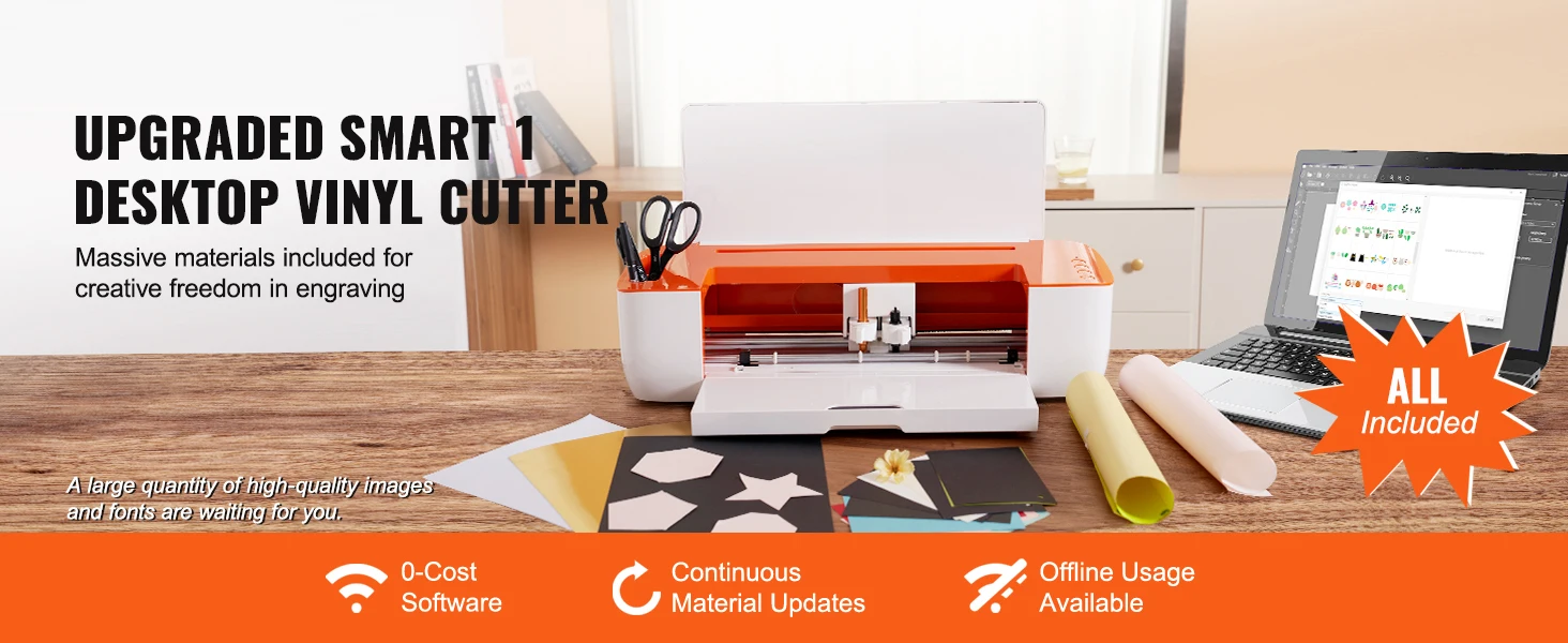 Interfaccia software del plotter da taglio per vinile