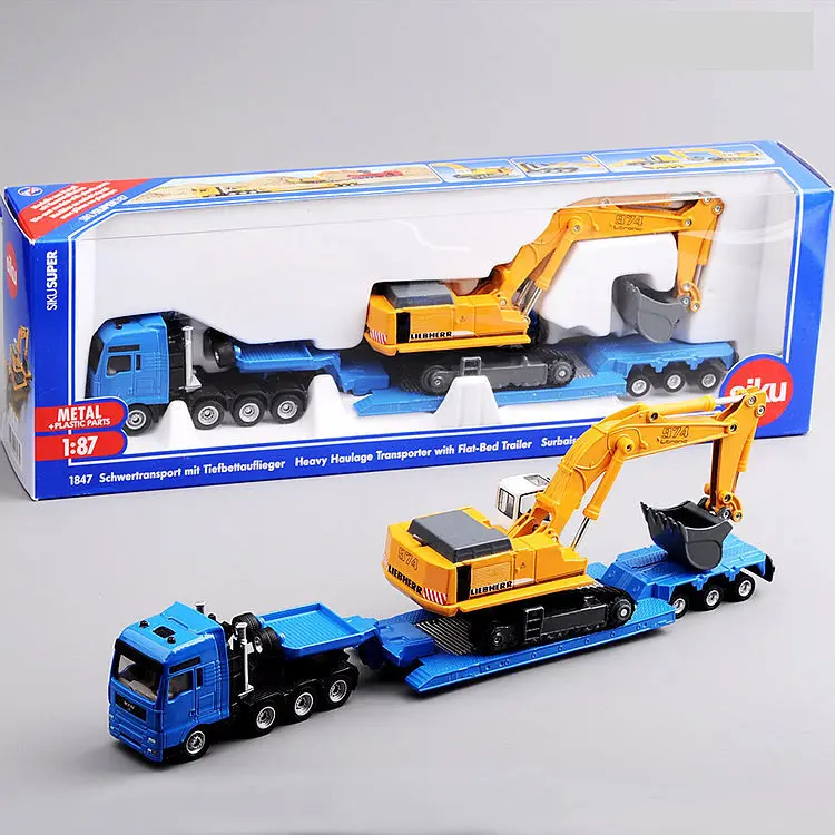 ダイキャスト 1/87 スケール SIKU 1847 フラットベッド