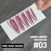 12ml Winter Spring Popular Online Selling Northern Lights Cat Eye Gel Nail Polish Glass Bead Cat Magnetic Gel 5