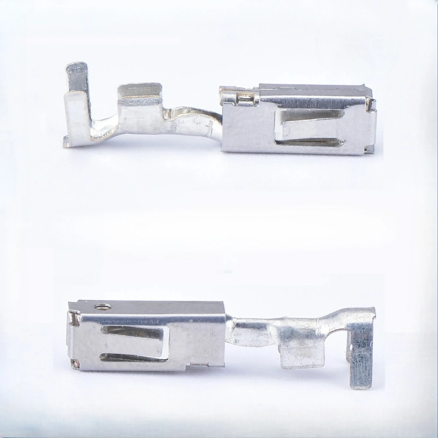 50개 2.8mm 시리즈 터미널 와이어 터미널 자동 커넥터 및 터미널용 크림프 터미널 DJ627B-2.8B 1-968849-1용