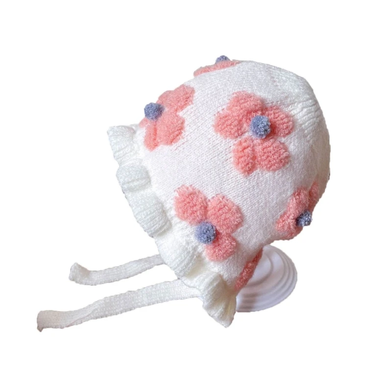 

Soft Breathable Beanie Cap Autumn Winter Warm Infnat Toddlers Bonnet Hat