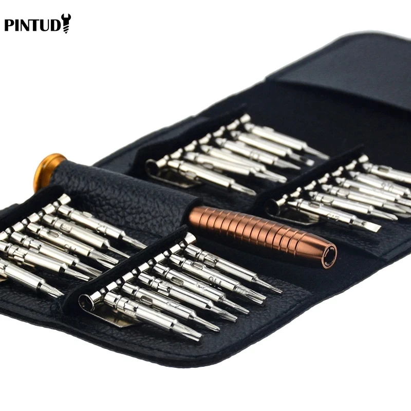 Mini-Präzisions-Schraubendreher-Set, 25-in-1, elektronischer Torx-Schraubendreher, Öffnungs-Reparatur-Werkzeug-Set für iPhone, Kamera, Uhr, Tablet, PC – Detail 8