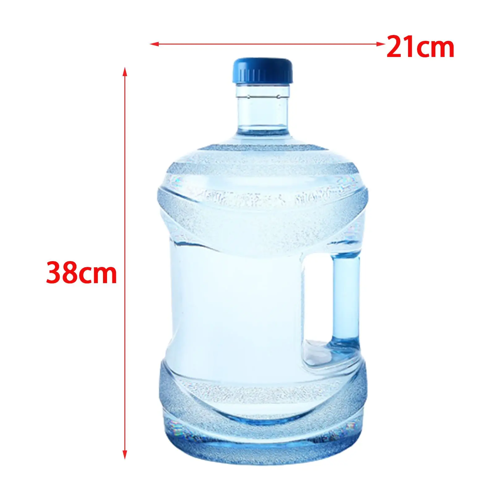 Water Dispenser Bottle Large Capacity Reusable Round Water Bottle Carrier Water Barrel for Camping Tea Set Kitchen Fitments