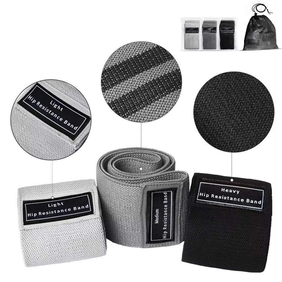 Fabric Resistance Hip Bands 4