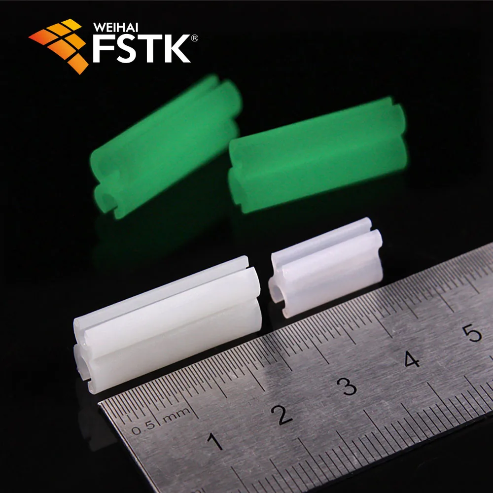 Fishing glow stick Clip used on fishing rod feeder clip on the rod tip fluorescent light sticks light night float Clip hold 6Pcs fishing tools fishing tool fishing accessories fishing tackle