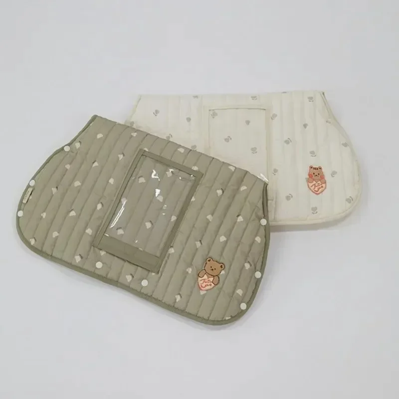 Korean Baby Stroller Gloves Winter Waterproof Fleece Thick Pram Hand Muff Warmer Anti-Freeze Car Gloves for Stroller Accessories