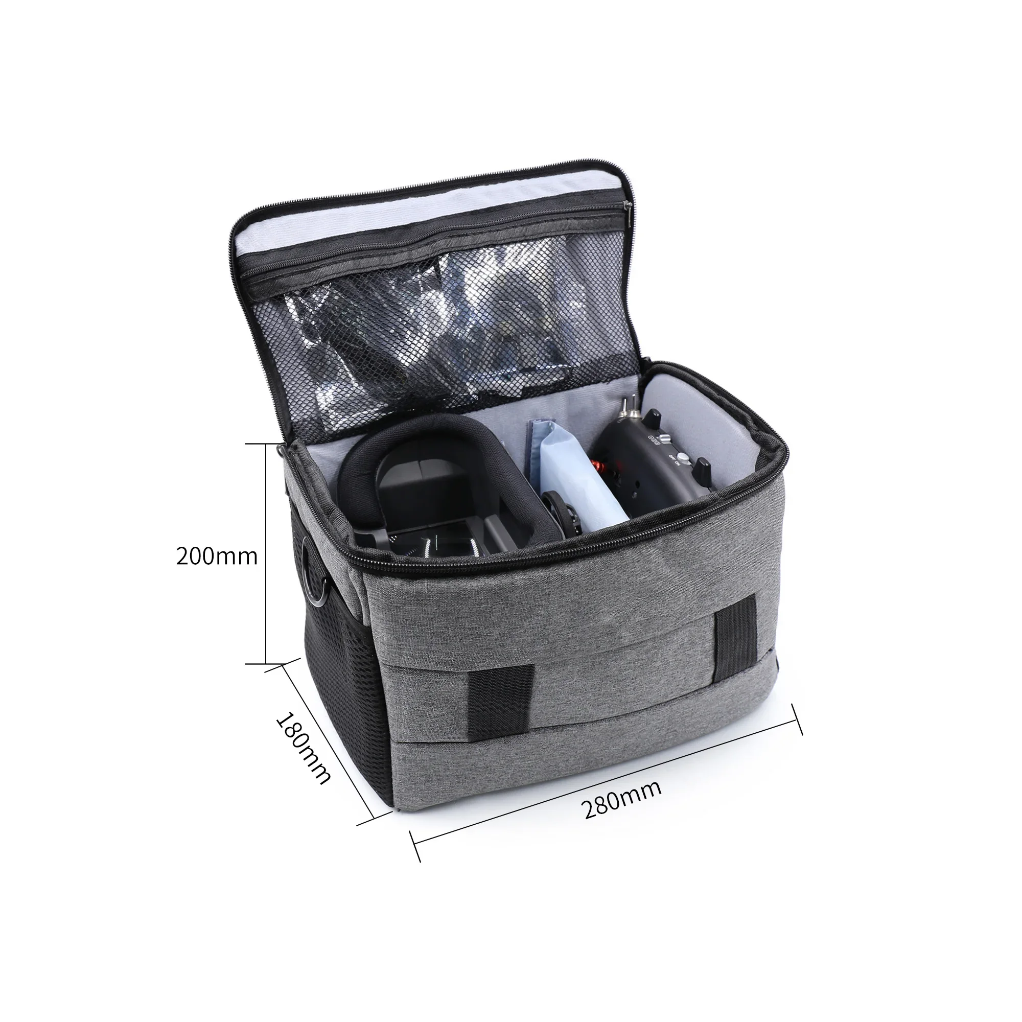 

Переносная сумка GEPRC FlyBag 280X180X20 0 мм, наплечная сумка для Tinygo 4K FPV Cinewhoop, для дрона, передатчика, очков, для уличной переноски