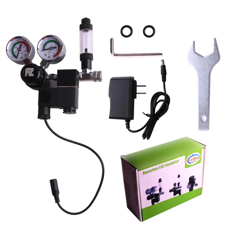 Co2 Regulator Aquarium Co2 Accessories Fzone Single Stage Big Gauge Co2 Regulator Aquarium Accessories Fishbowl Cylinder Tank Bubble Counter Carbon Dioxide Reducer