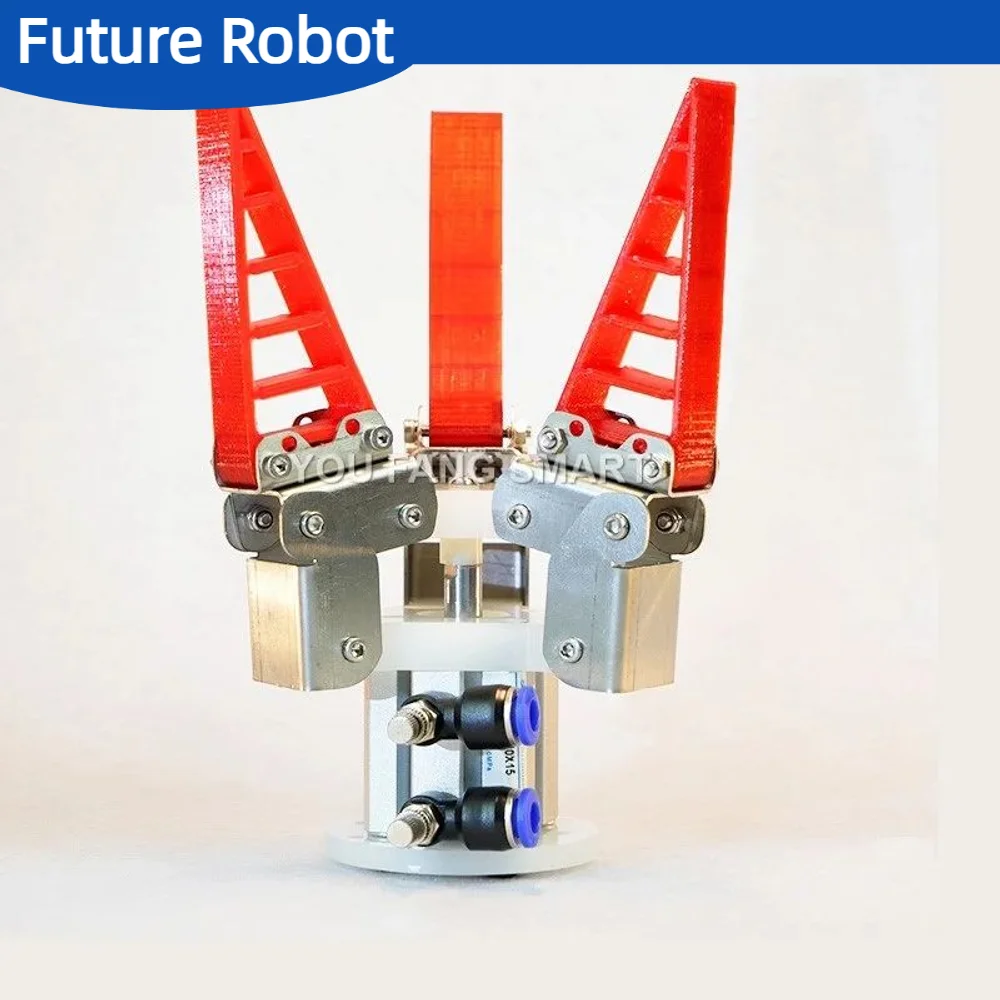 Flexible Claw Pneumatic Electric Adaptive Soft Finger Grippers for 3kg Big Load Robot Arm Soft Finger Gripper For Robot Arm Kit