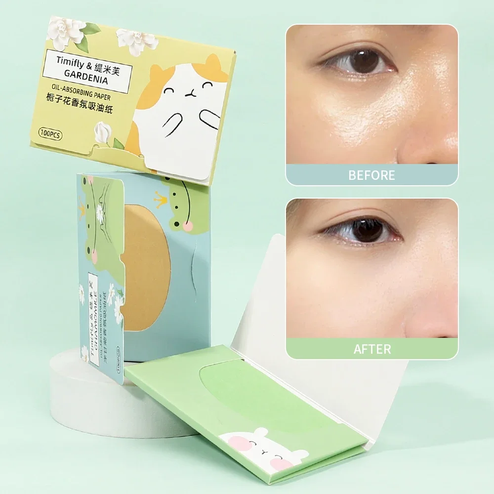Oil Absorbing Paper Tissue Face Paper Absorbent Make Up Cleansing Oil Blotting Sheet Face Cleanser Cotton Pads Oil Control 4