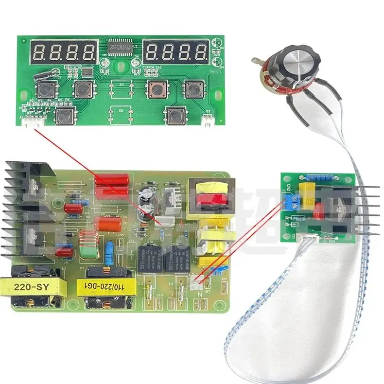 Ultrasonic Cleaning Machine Driver , Equipment Circuit 40KHz60/120/180W Mechanical DigitalDispl