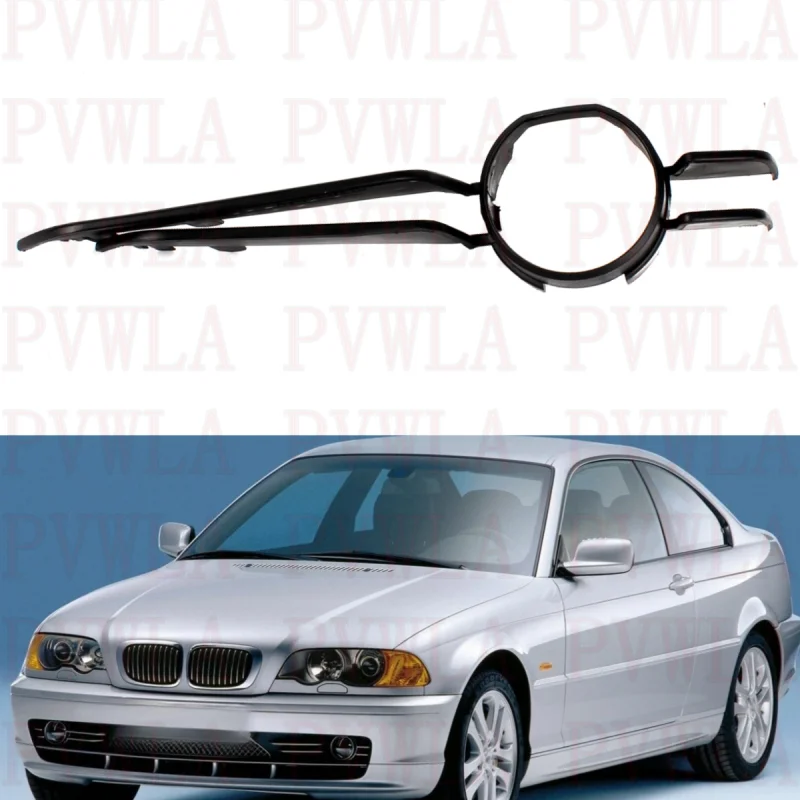 Left-Side-Front-Bumper-Fog-Lamp-Light-Grille-Cover-51118204357-For-BMW ...