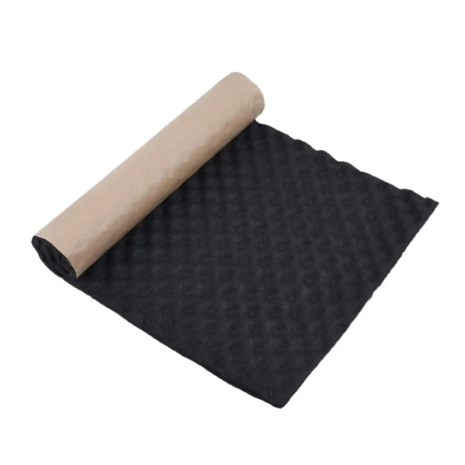 UXCELL 8Sizes Studio Sound Acoustic Absorption Car Heatproof Wave Foam  Deadener Car Soundproof Cotton Insulation