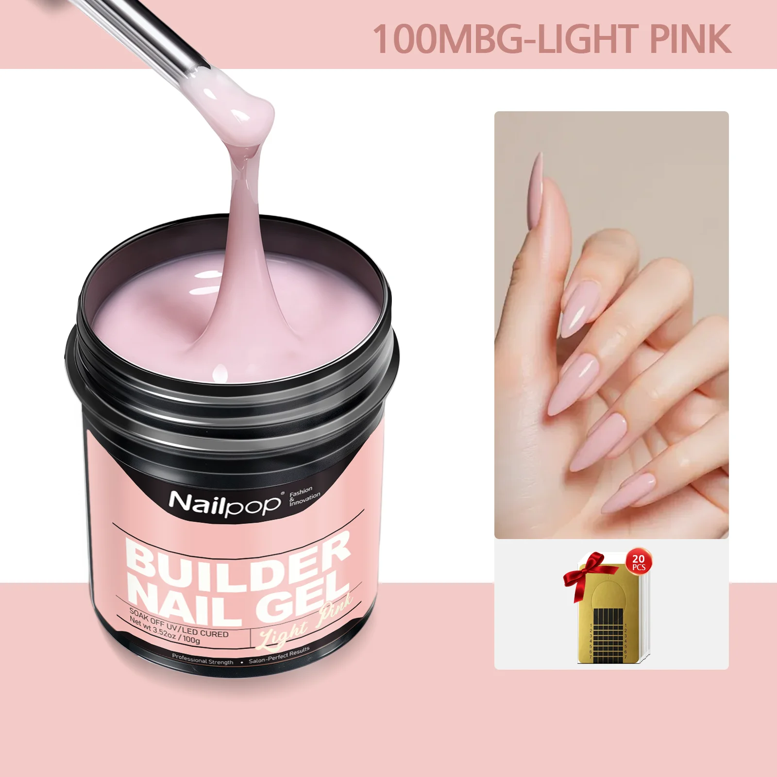 100MBG-Light Pink