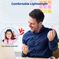 USB A Headset for PC Desktop Wired USB Headphones with Microphone Mute Control Computer In-Ear Stereo Noise Cancelling Earphones - Image 3