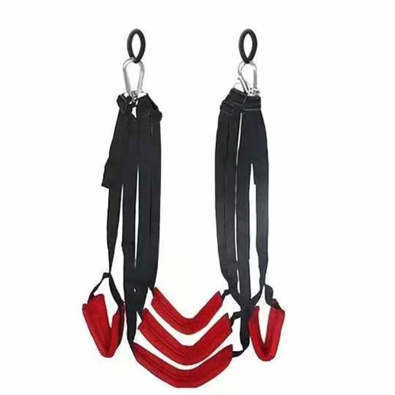 Door Sex Swing with Seat-Sexy Slave Bondage Love Slings for Adult Couples with Adjustable Straps, Holds up to 300lbs