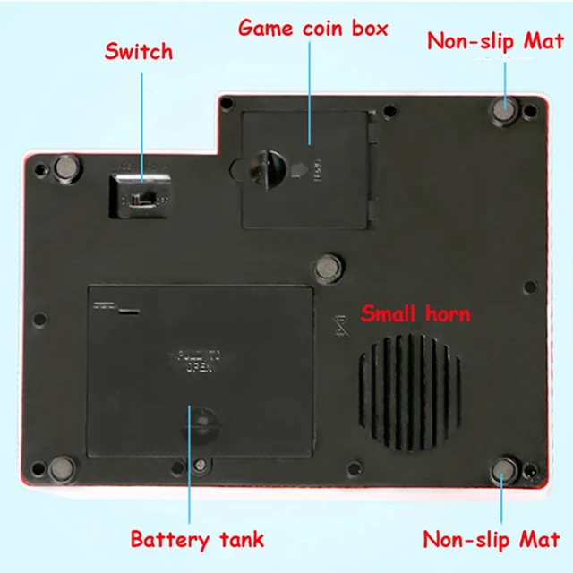 Kids Mini Arcade Game Machine Vending Music Candy Grabber Coin Operated Claw Machine Toy Gift For Children 2