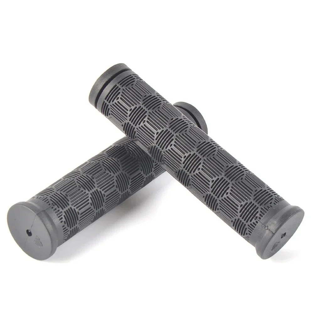 Rubber Bike Bar Grip 2pcs Long Short Shift Twisted Handlebar Sleeve Handle Bar Cover Replacement Bicycle Accessories