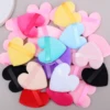 60pcs Soft Heart-Shaped Sponge Dry Powder Puff Double-sided Crystal Velvet Blush Loose Powder Cosmetic Puff Setting Makeup Tools 6