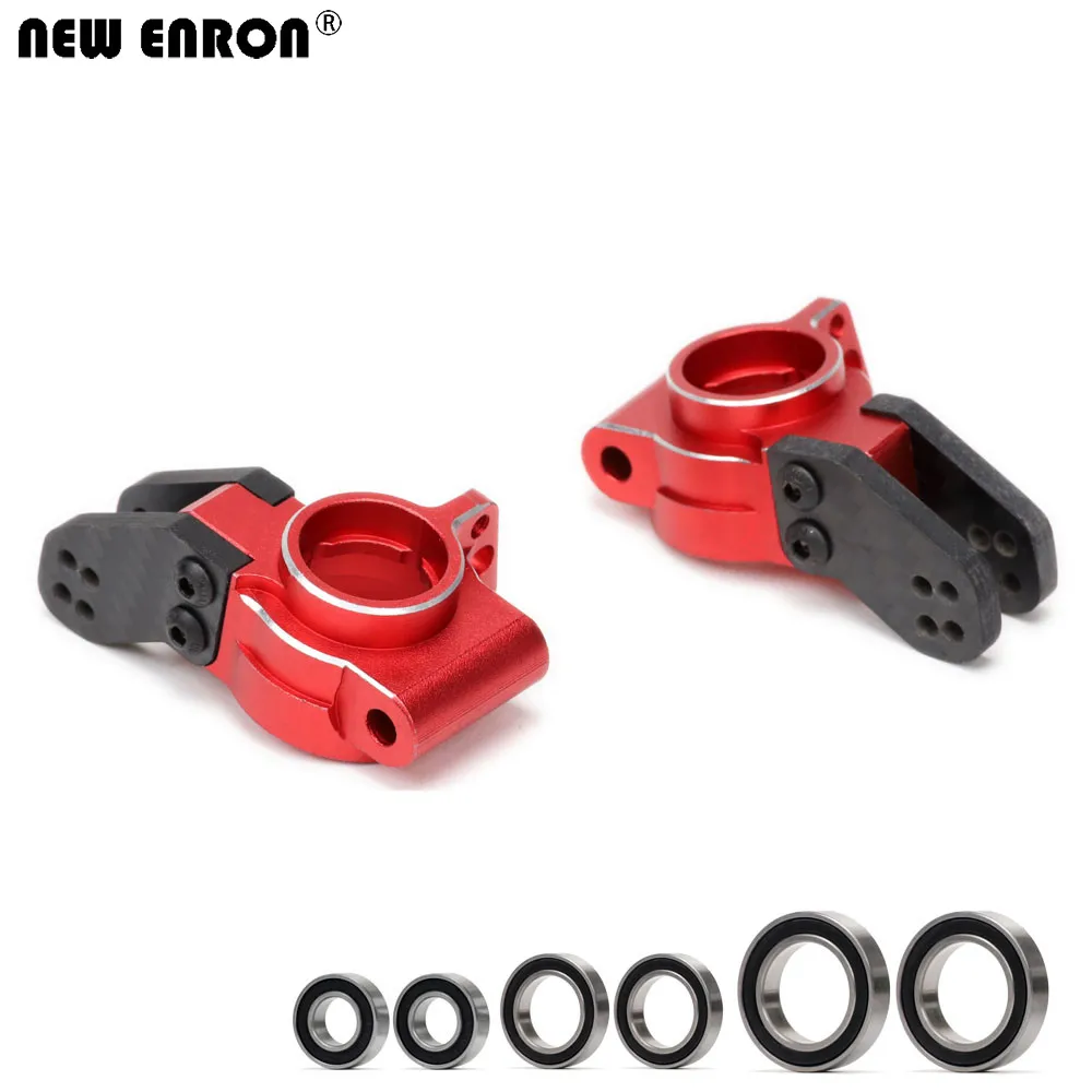 Aluminum Rear Hubs With Heavy Duty Bearings for Arrma 1/7 MOJAVE RED