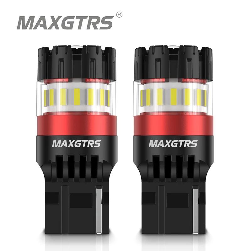 2x1156 7440 автомобильная лампа заднего хода P21W BA15S 6000K, белая, задняя, задняя версия, Canbus W21W T20 3157 для Audi Kia ISUZU NISSAN Volvo