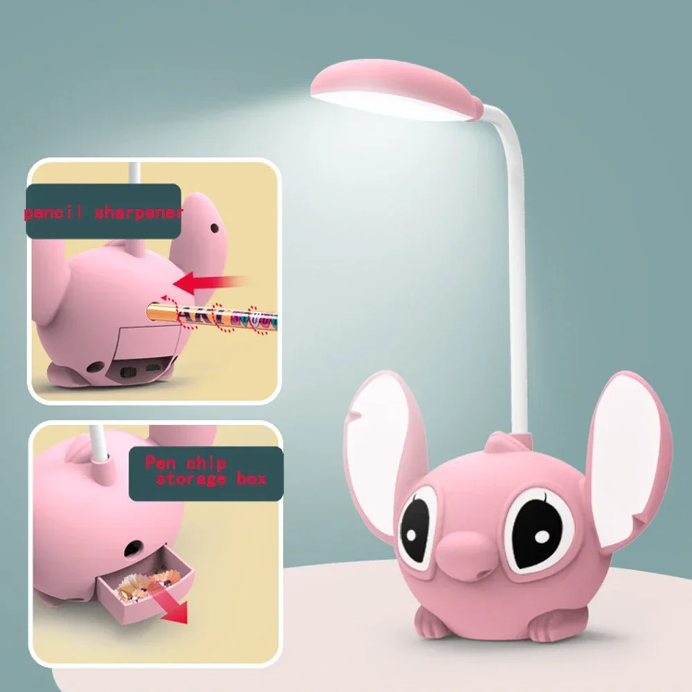 

Светодиодная настольная лампа Lilo & Stitch с точилкой для карандашей