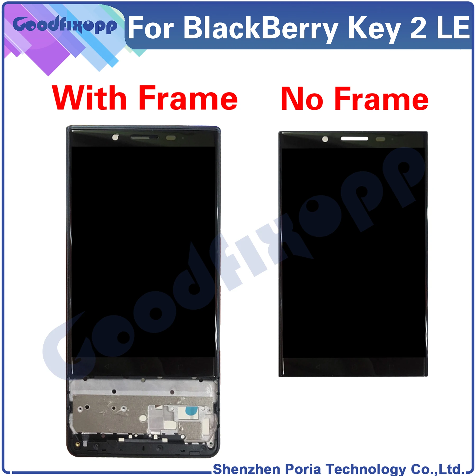 Per Blackberry Key2 Le Display Lcd Touch Screen Digitizer Assembly Parti Di Riparazione Di Ricambio