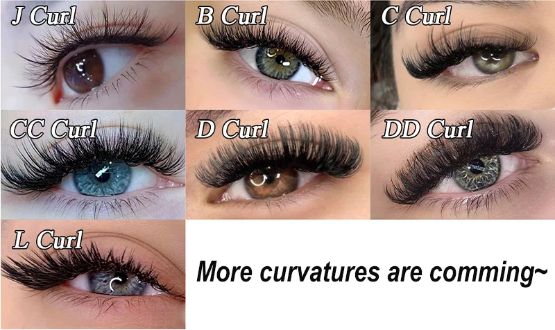 YGirlash 10 Boxen/Packung 12 Linien C CC D U Curl Mattschwarz Klassische Seidenwimpern Individuelles Volumen Nerzwimpernverlängerung – Detail 4