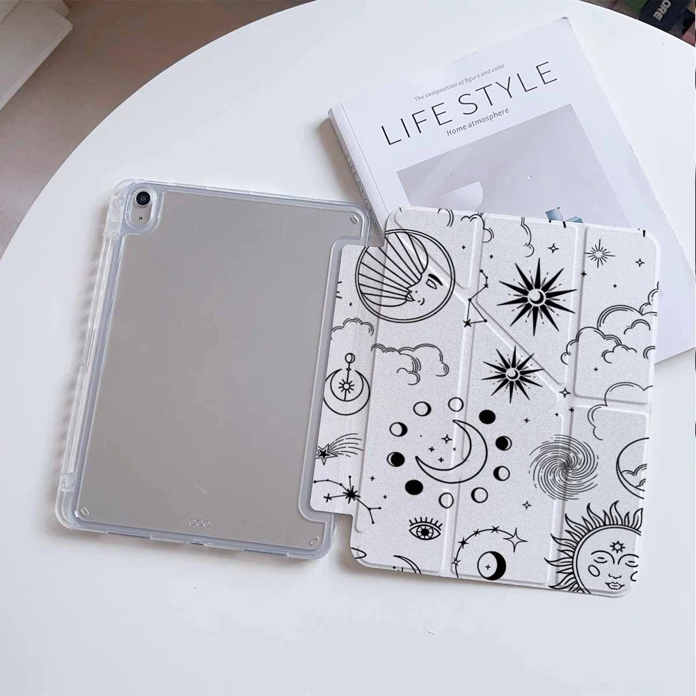 Cosmic Celestial Protective Tablet Case with Pen Slot