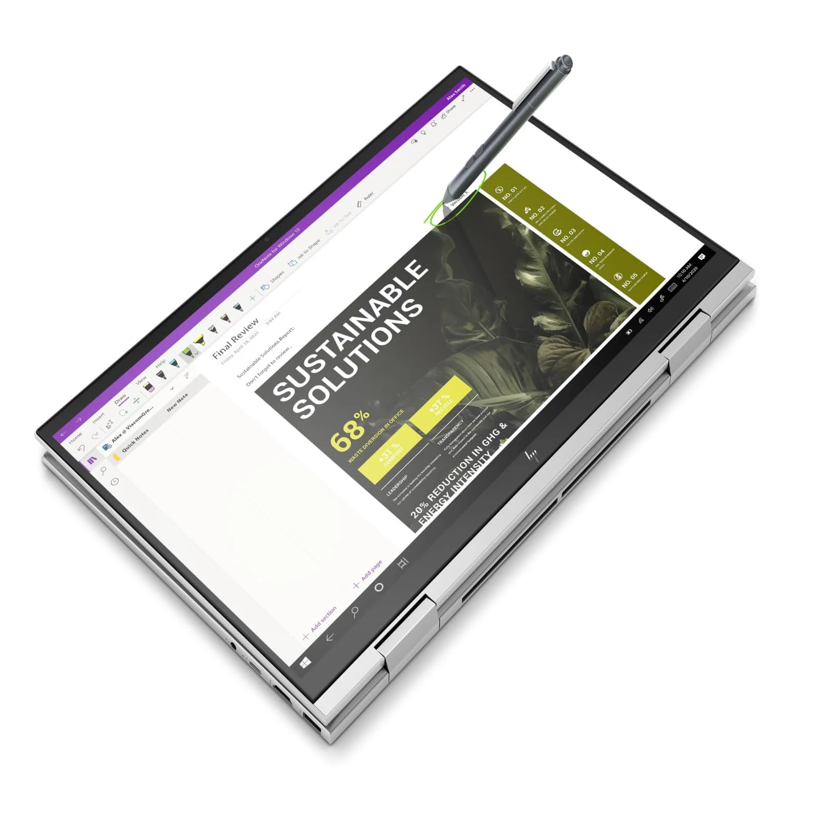 MPP Digital Stylus Pen touch screen stylus for HP Envy X360/Pavilion X360/Spectre X360 2-in-1 Laptops Support MPP with Pressure Sensitivity