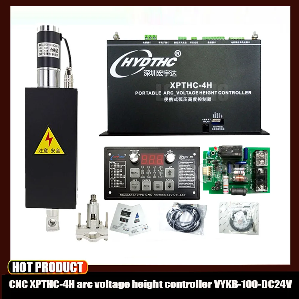 Xpthc-4h Arc Voltage Height Controller Cnc Flame Plasma Cutting Machine Cutting Torch Height Automatic Tracking Belt Jykb-100