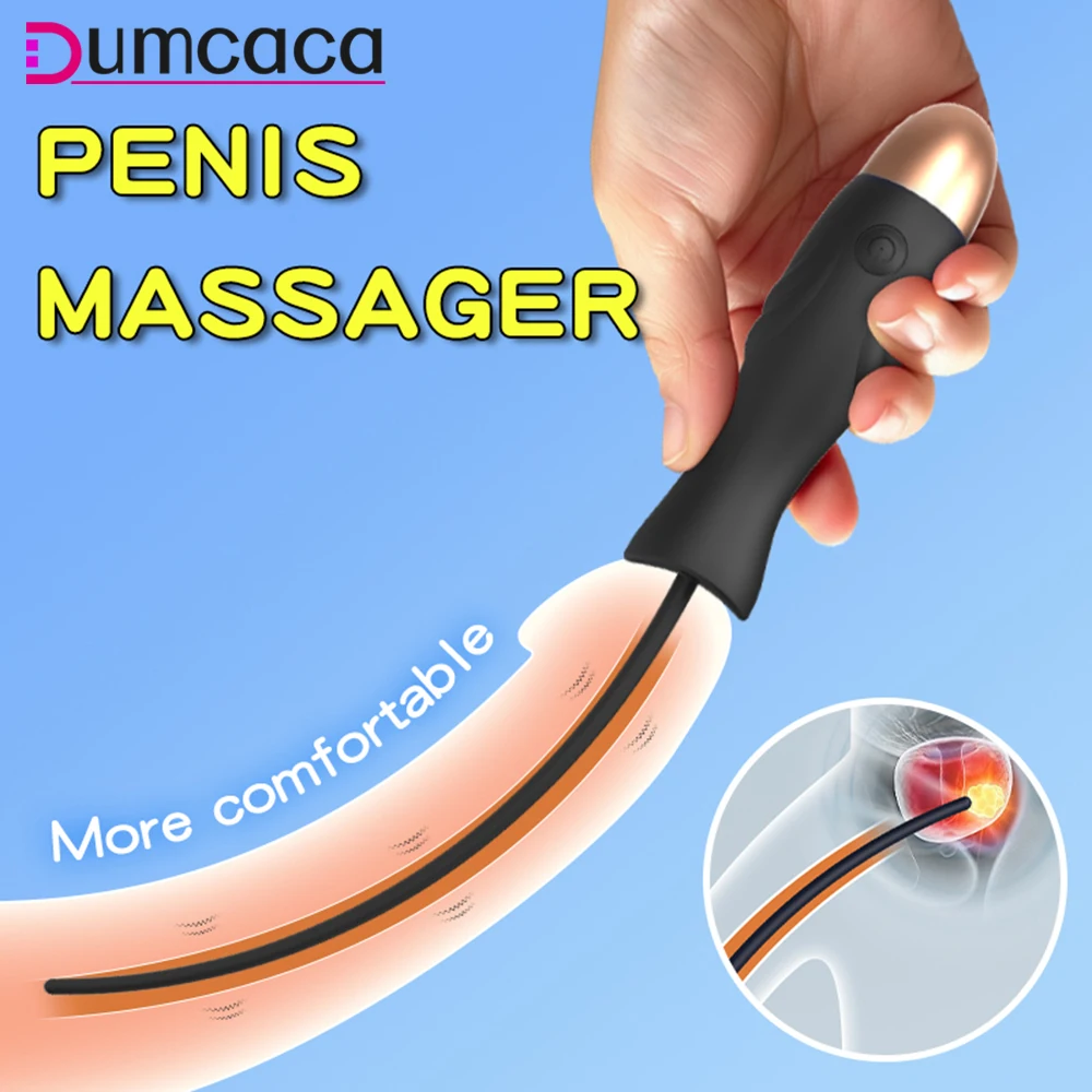 10Frequency Urethral Vibrator Catheter Dilator Horse Eye Stimulator Sounding Penis Plug Insert Adult Penis Sex Toys For Men Masturbator
