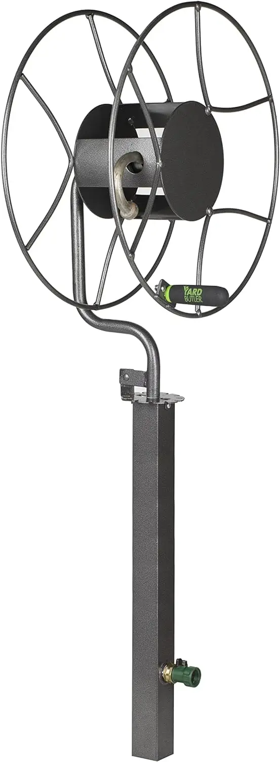 

Free Standing Swivel Reel - Water Caddy For Yard or Garden - Outdoor Garden Hose Accessories, Water Reel
