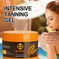 Intensive Tanning Gel Natural Tanning Accelerator Cream Gel Brown Tanning Gel for Sunbeds & Outdoor Sun 6