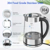 Smart Thermostatic Glass Electric Kettle 1.8L Capacity Automatic Thermostat Suitable for Home, Office, Hotel 5