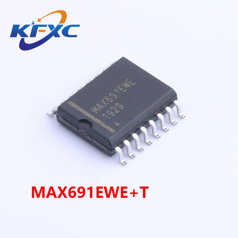 

MAX691EWE SOP16 Original and genuine MAX691EWE+T Monitor and reset chip
