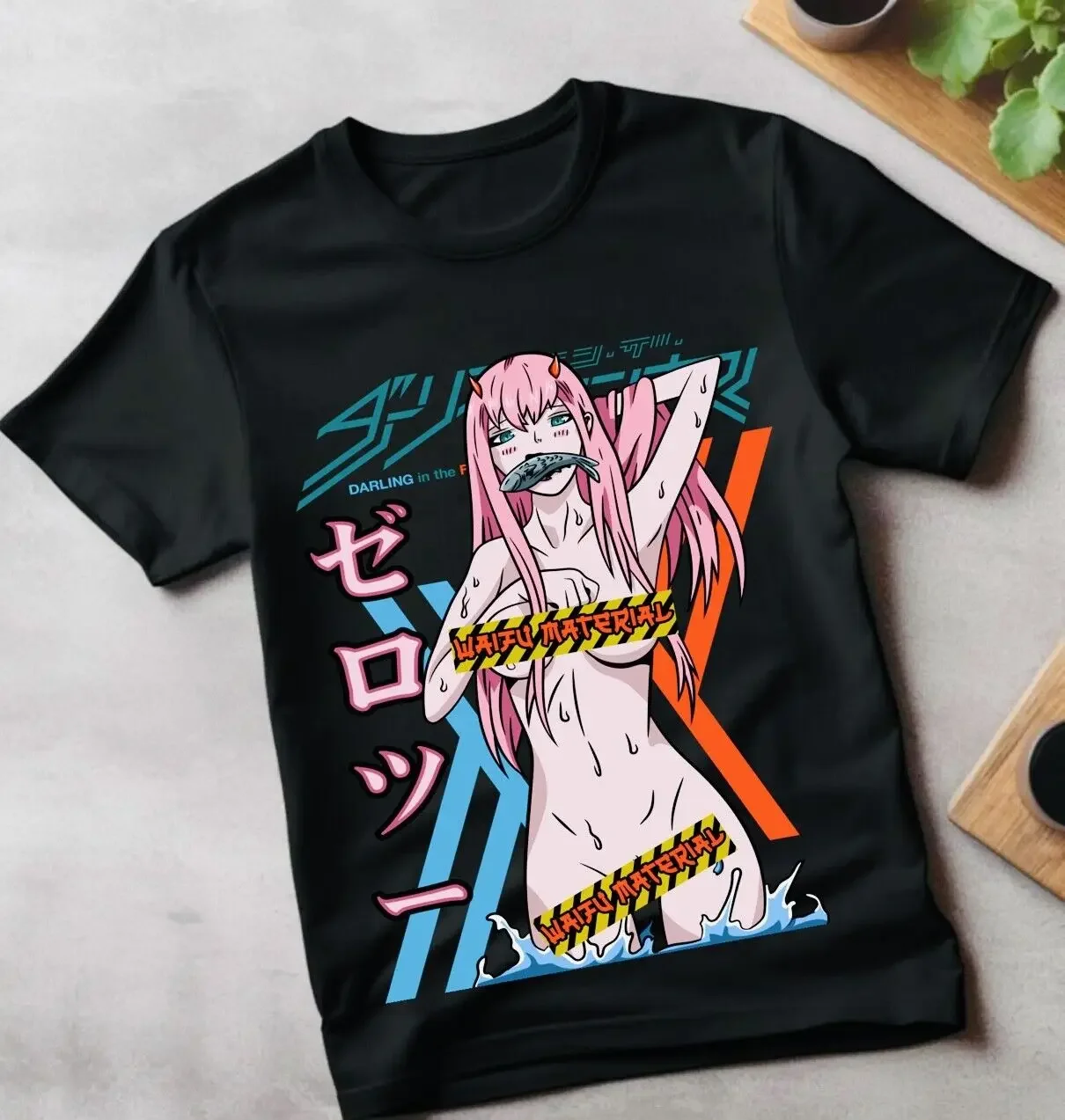 

Футболка аниме Darlling Zero Two, все размеры