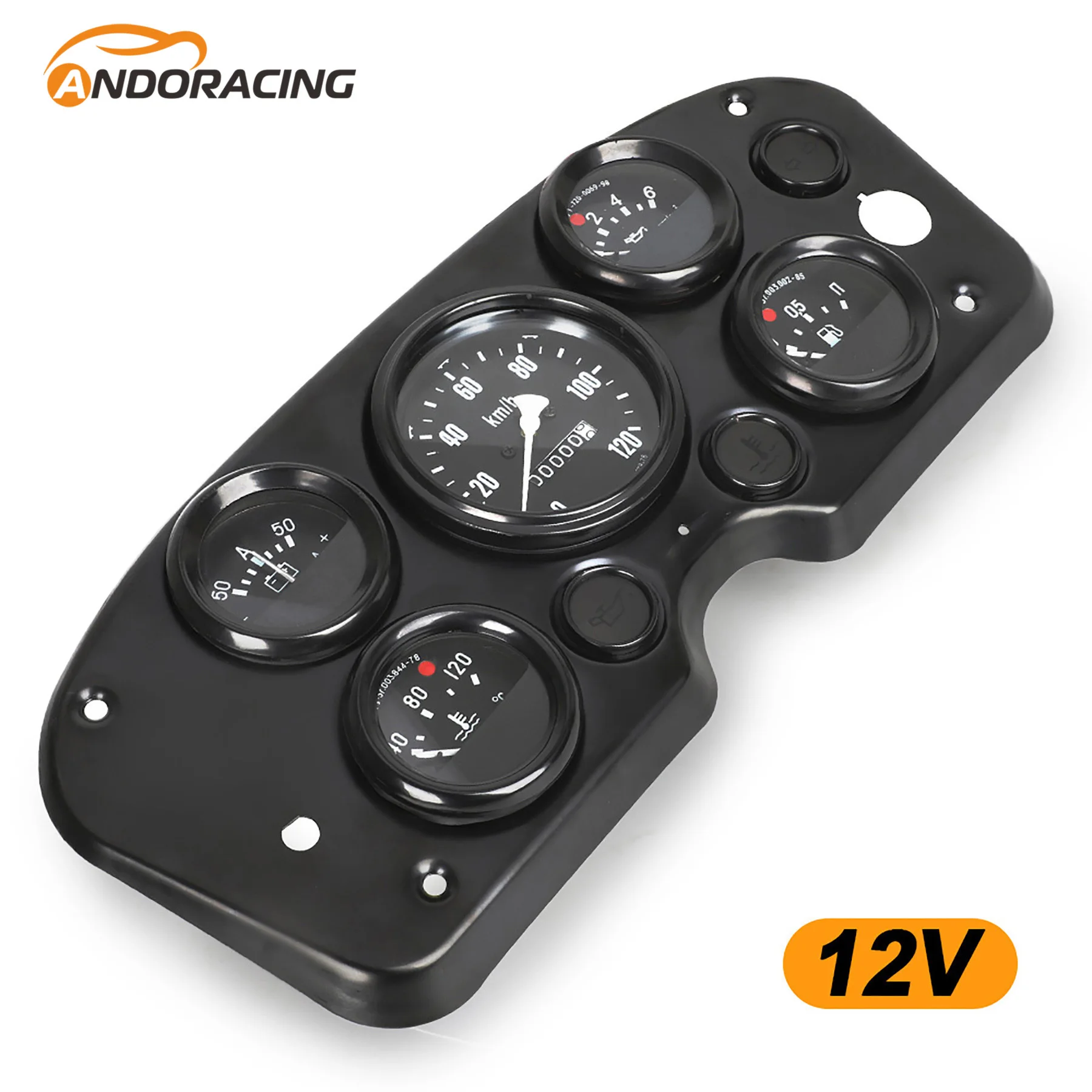 Car Gauge Meter 5 In 1 Instrument Panel