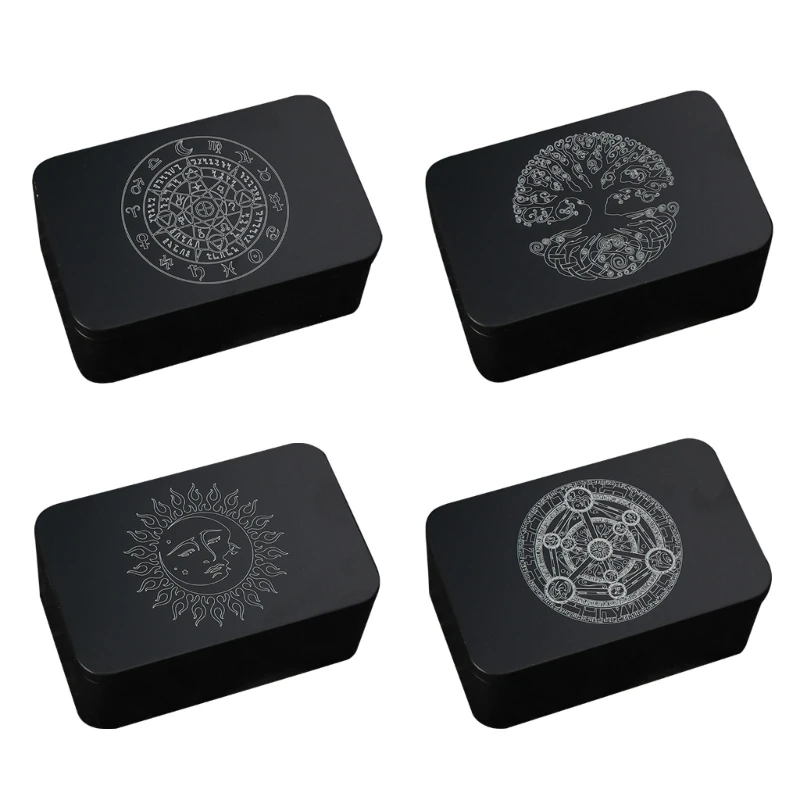 

Rectangle Storage Box Small Storage Box Organizers Jewelry Keys Container Box Playing Card Box Tarot Storage Can