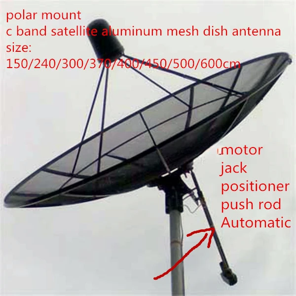 

1t 3.7m 370cm 144inch c band satellite hd digital aluminum mesh dish outdoor tv parabolic antenna for Eur2ft feeopean market